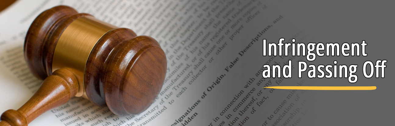 Infringement and Passing Off
