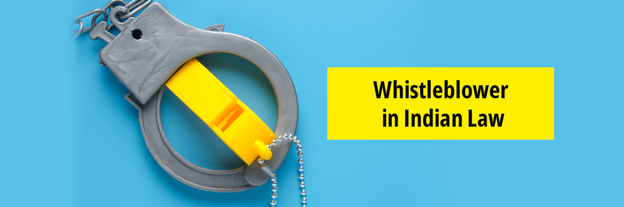 Whistleblower in Indian Law