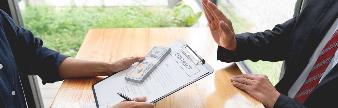 Direct Evidence of Bribe Not Necessary
